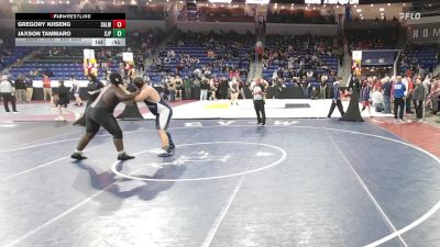 285 lbs Consi Of 32 #2 - Gregory Njiseng, Salem vs Jaxson Tammaro, Saint John's Prep