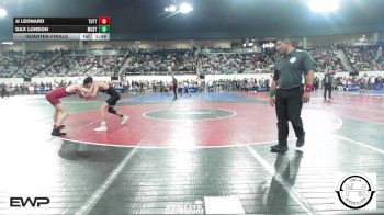 113 lbs Quarterfinal - JJ Leonard, Tuttle vs Dax London, Mustang Middle School