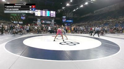 132 lbs Cons. Rd Of 32 - George Bringus, Missouri vs Dylan Parker, Nevada