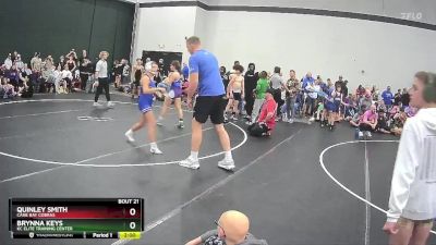 120/125 Round 1 - Quinley Smith, Cane Bay Cobras vs Brynna Keys, Kc Elite Training Center