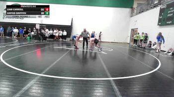 150 lbs Cons. Round 1 - Liam Carroll, Conway High School vs Justus Griffith, Mo West