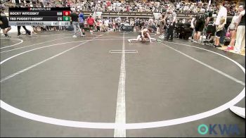 84 lbs Quarterfinal - Rocky Witcosky, Team Nomad vs Ted Fuggett-Henry, Comanche Takedown Club