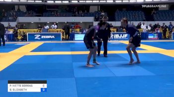 PAIGE IVETTE BORRAS vs BROOKE ELIZABETH 2019 World IBJJF Jiu-Jitsu No-Gi Championship
