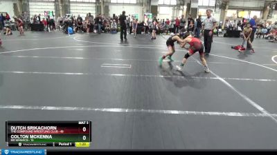 68 lbs Cons. Semi - Dutch Srikachorn, The Compound Wrestling Club vs Colton Mckenna, MD Maniacs