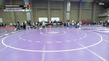 126 lbs Champ. Round 3 - Kosta Hatzigeorgiou, Christian Brothers College vs Brandon Pattillo, College Park