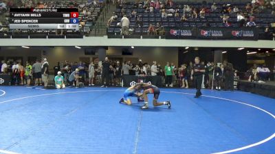 96 lbs Semis - Aviyahn Mills, Treehouse Wrestling vs Jed Spencer, Greater Heights Wrestling