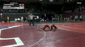 133 lbs Quarterfinal - Dylan Shawver, Rutgers vs Deven Casey, Penn