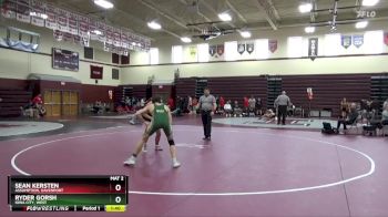 JV-27 lbs Cons. Semi - Ryder Gorsh, Iowa City, West vs Sean Kersten, Assumption, Davenport