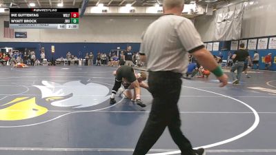 149 lbs Quarterfinal - Ike Guttentag, Wesleyan (CT) vs Wyatt Brock, Johnson & Wales (RI)