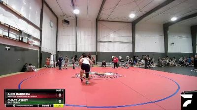 285 lbs Round 3 - Chace Ashby, Unattached vs Alex Barrera, Prosser Wrestling Academy