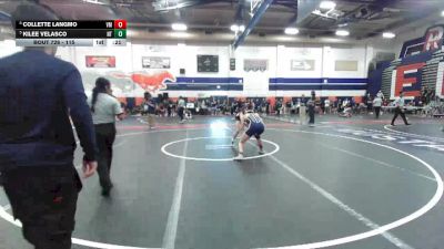115 lbs 3rd Place Match - Collette Langmo, Vista Murrieta vs Kilee Velasco, North Torrance