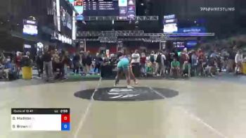 180 lbs Consi Of 16 #1 - Destiny Madison, Florida vs Destiny Brown, Missouri