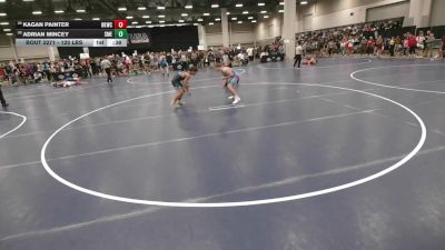 120 lbs Cons. Sub-semis - Kagan Painter, Bad Karma Wrestling Club vs Adrian Mincey, Simley-MN Elite
