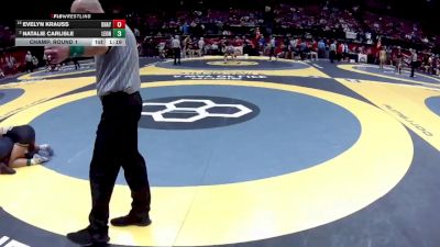 G-155 lbs Champ. Round 1 - Evelyn Krauss, G-Del. Hayes vs Natalie Carlisle, G-Lebanon