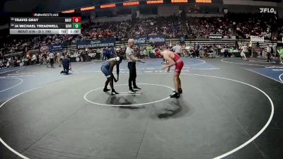 D 1 190 lbs Cons. Round 1 - Ja`Michael Treadwell, Covington vs Travis Gray, Haughton