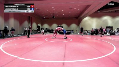 285 lbs Cons. Round 2 - Noah Johnson, Pennsylvania vs Luke Sottolano, Pennsylvania