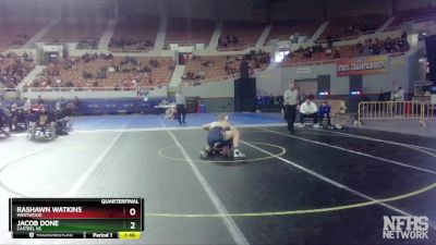 D1-175 lbs Quarterfinal - Jacob Done, Casteel HS vs Rashawn Watkins, Westwood