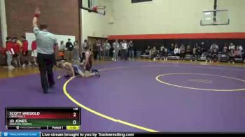 138 lbs Champ. Round 1 - Jd Jones, Wheaton (NORTH) vs Scott Wiegold, LIBERTYVILLE