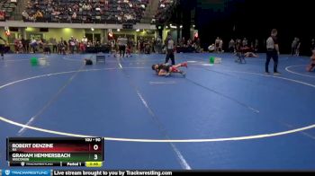 90 lbs Quarterfinal - Graham Hemmersbach, Wisconsin vs Robert Denzine, NA