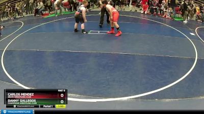 Quarterfinal - Danny Gallegos, Champions Wrestling Club vs Carlos Mendez, Delta Wrestling Club