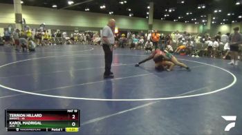 220 lbs Round 5 (6 Team) - Karol Madrigal, ACW vs Terrion Hillard, Bandits