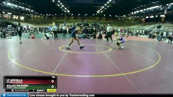152 lbs Cons. Round 4 - JT Apicella, Ft Pierce Central vs Kalias Nazario, Mater Lakes Academy