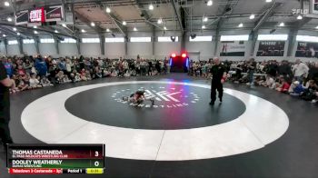 38 lbs 1st Place Match - Thomas Castaneda, El Paso Wildcats Wrestling Club vs Dooley Weatherly, Dumas Wrestling