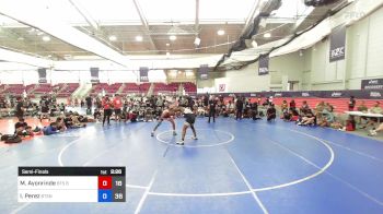 190 lbs Semifinal - Maleek Ayonrinde, Beat The Streets Baltimore vs Isael Perez, Beat The Streets New England