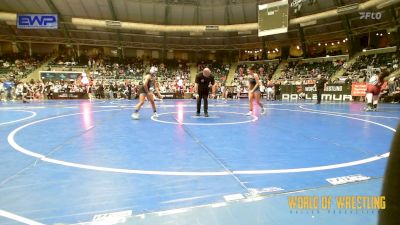 125 lbs Quarterfinal - Gabrielle Bevenue, Lady Outlaw Wrestling Academy vs Rain Scott, Springs Elite