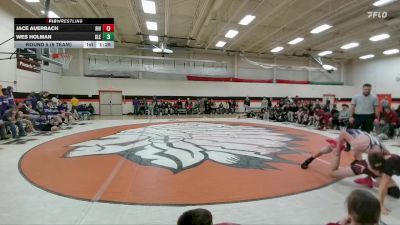 150 lbs Round 5 (6 Team) - Wes Holman, Glenrock vs Jace Auerbach, Riverton