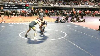 6A 120 lbs Champ. Round 1 - Iliana Villagrana, Northwest Eaton vs Halo Acevedo, Conroe Woodlands College Park