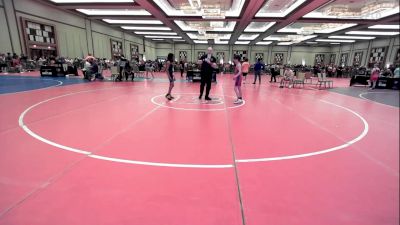 92 lbs Quarterfinal - Hunter O'Neill, Me vs Kason Wesby, Va