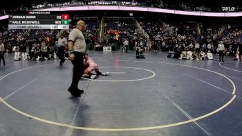 4A 157 lbs Cons. Round 1 - Kalil Mcdowell, Wakefield vs Jordan Guinn, Olympic High School