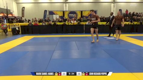 John Richard Poppie vs Mark Daniel Hamel 2024 World IBJJF Jiu-Jitsu No-Gi Championship