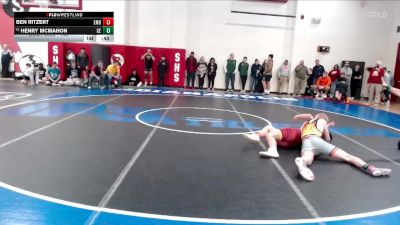 150 lbs Champ. Round 1 - Henry McMahon, Columbus East vs Ben Ritzert, Evansville Mater Dei