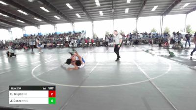 144 lbs Semifinal - Carlos Trujillo, Rio Rancho vs Joseph Garza, Manzano