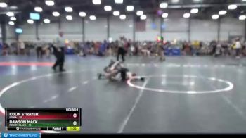 100 lbs Round 1 - Colin Strayer, POWA vs Dawson Mack, Minion Black