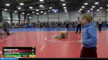 110 lbs Round 1 - Connor Hoffman, PA Silver vs Brendan Davies, Terps Xtreme