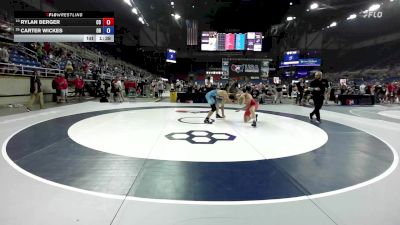 165 lbs Cons. Rd Of 16 - Rylan Berger, CO vs Carter Wickes, OH