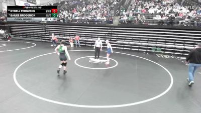 4A 140 lbs Cons. Round 1 - Nykell Ferguson, Mountain Crest vs Bailee Broderick, Payson