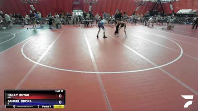 119 lbs Cons. Round 2 - Finley Hilyar, MN vs Samuel Sikora, IL