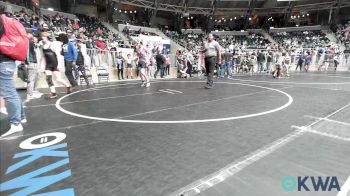 155 lbs Round Of 16 - Zoey Wilkins, ICEFIGHTER U vs Eli Foster, Lions Wrestling Academy
