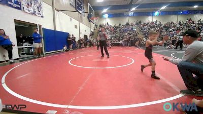 52 lbs Semifinal - Case Daniels, Salina Wrestling Club vs Caulyer Cassity, Barnsdall Youth Wrestling