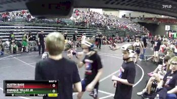 75 lbs Finals (8 Team) - Austin Bass, North Dakota 1 vs Enrique Tellez Jr, Kansas Pythons