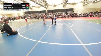 82-B lbs Quarterfinal - John Busch, Warhawks Wrestling Inc. vs Axel DeDeyn, Triumph Trained