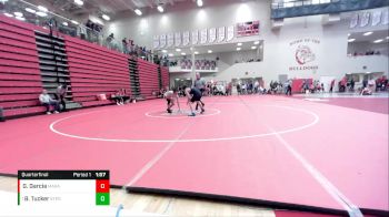 144 lbs Quarterfinal - Brogan Tucker, St. Paris Graham vs Grayson Garcia, Marmion Academy