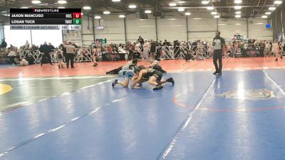 92 lbs Round 2 (10:45am Saturday) - Jaxon Mancuso, Oklahoma Elite vs Logan Tuck, Team Gotcha