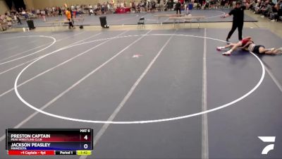 138 lbs Cons. Round 1 - Preston Captain, Peak Wrestling Club vs Jackson Peasley, Minnesota