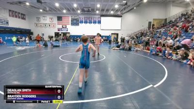 78 lbs Quarterfinal - Deaglan Smith, Douglas WC vs Brayden Rodgers, Eastside United