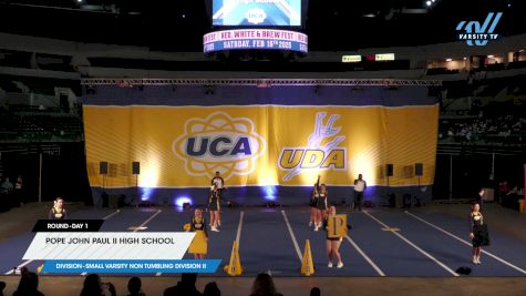 Pope John Paul II High School [2024 Small Varsity Non Tumbling Division II Day 1] 2024 UCA Northeast Regional